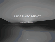 Tablet Screenshot of lincephotoagency.com